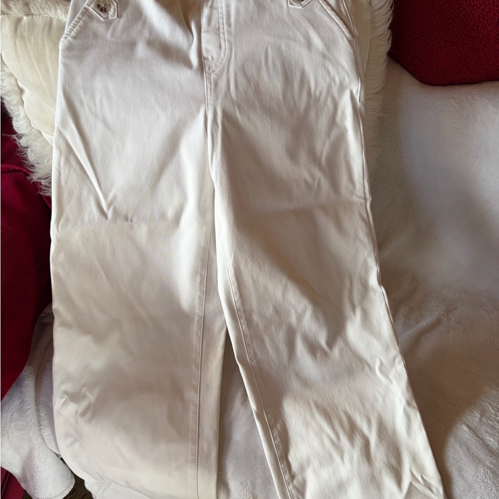 SPANX White Pants with Red Tag